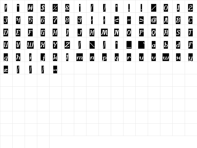 Knowing How-Inverse Regular  glyph index