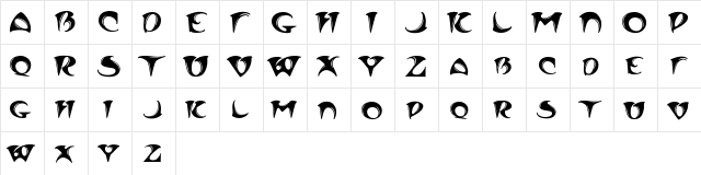 LHFStrongTeaHouse Medium  glyph index