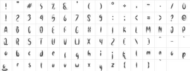 Stay Buddy love  glyph index