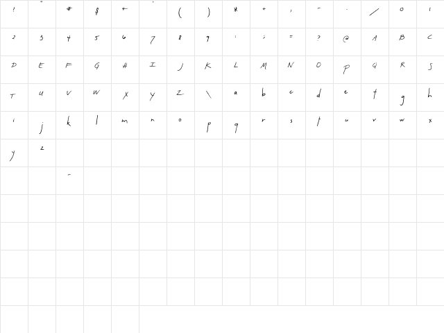 2Peas Artsy 2Peas Artsy  glyph index