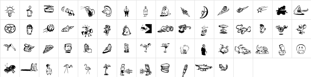 Df Fontoonies ITC Medium  glyph index
