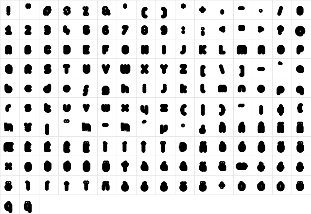 [z] Arista ExtraFilled Regular  glyph index