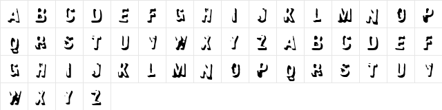 Failure Regular  glyph index