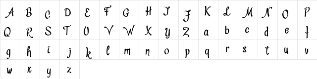 Divat Regular  glyph index