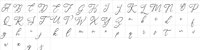 Alternation FREE Regular  glyph index