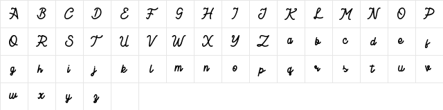 Chromatography Regular  glyph index