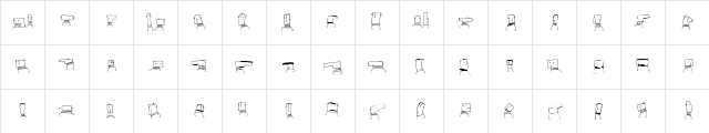 Toastheads Regular  glyph index