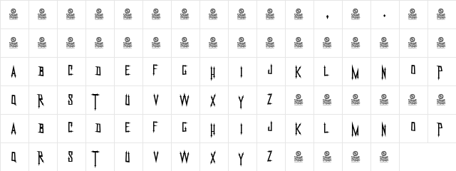 NekroKids NekroKids  glyph index