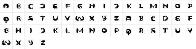 Neuron Regular  glyph index