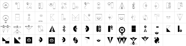 badabum - happyloverstown.eu Regular  glyph index