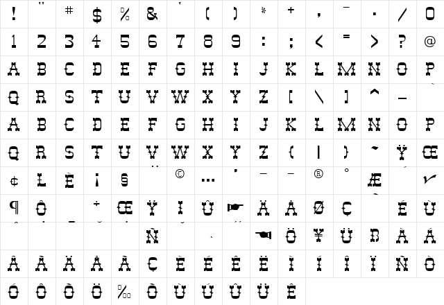 AbileneFLF.fog_ fog_  glyph index