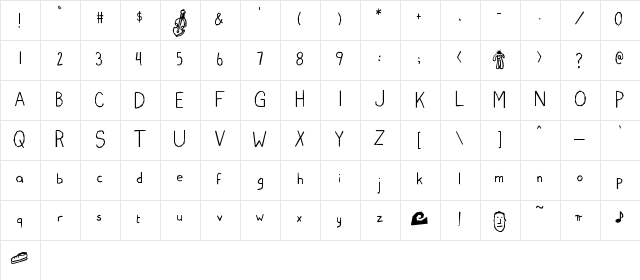 edcom Regular  glyph index