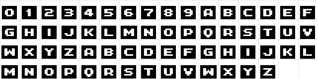 FFF Interface04b Regular  glyph index