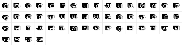 Control Inverted Regular  glyph index