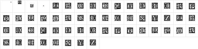 Nouv Regular  glyph index