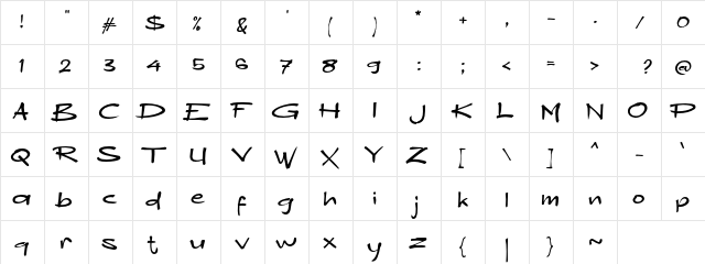 a Amne Sans Regular  glyph index