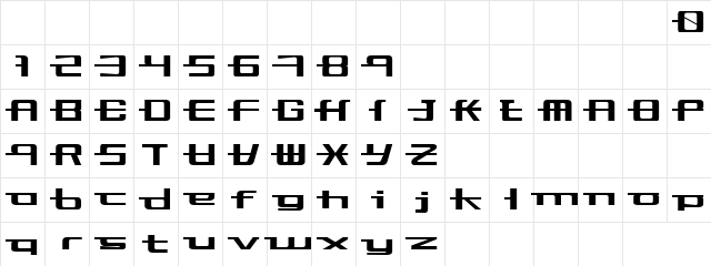 Connecting People Regular  glyph index