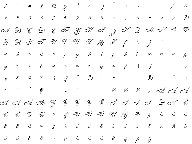 PenTweaksOneSSK Regular  glyph index