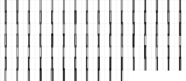 Code-128-DH Normal  glyph index