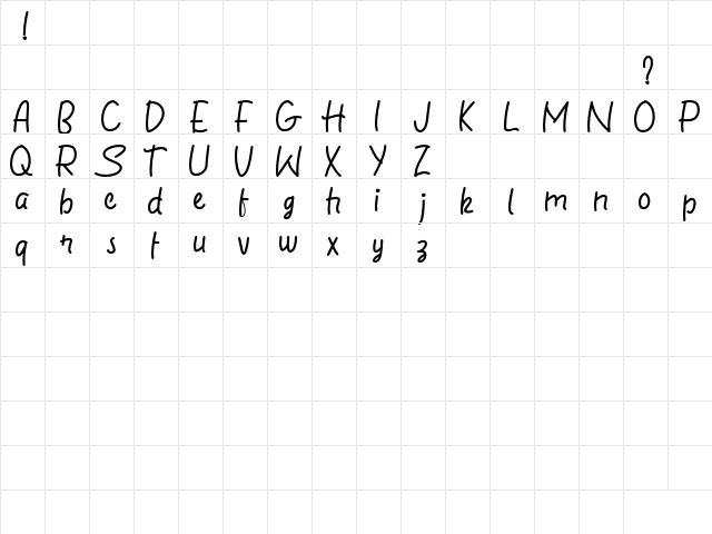 Fruitel Fruitel  glyph index