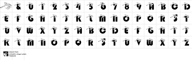pf_jumping_in_ole_waterhole Regular  glyph index