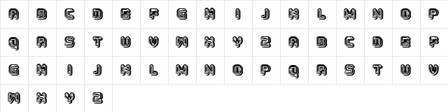 Advisor Regular  glyph index