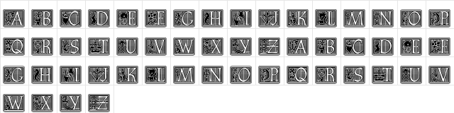 Athenaeum Initial CG Negative Regular  glyph index
