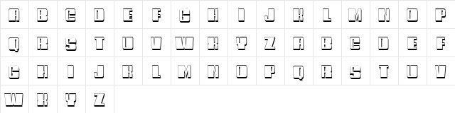 Cinquecento Light Regular  glyph index