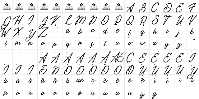 Travel Light Personal Use Regular  glyph index