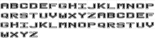 No Honor Roll Regular  glyph index