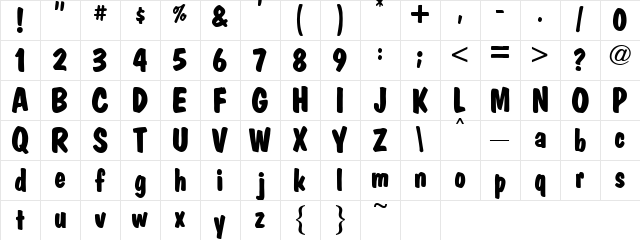 MktBold Plain: Plain:  glyph index