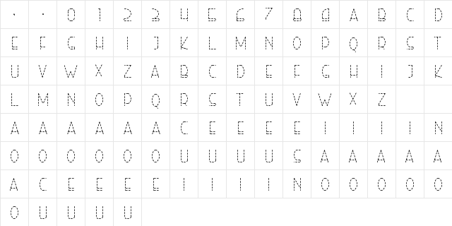 Right Hand Light Dash Regular  glyph index