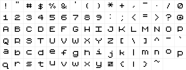 Jump Short Jump Short  glyph index