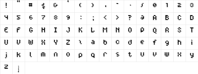 Doppler A Regular  glyph index