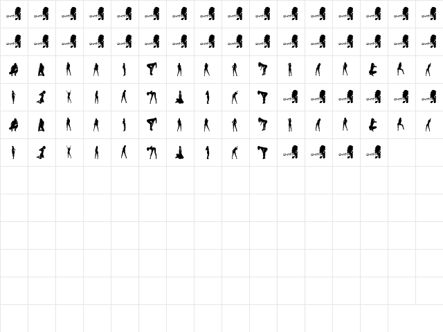 SM_suggestivisM Regular  glyph index