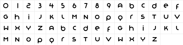 Organo (colored version at: logomagazin.com/organo-font) Regular  glyph index