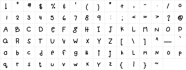 KBwhenpigsfly Medium  glyph index