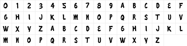 Reno Casino Regular  glyph index