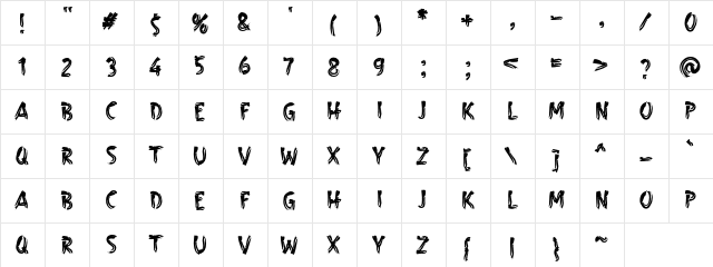 a Barbeque Grill Regular  glyph index