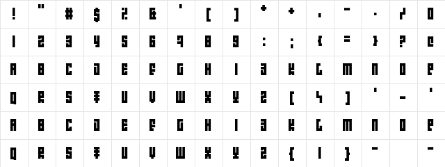 Introducing Pretentiousness Regular  glyph index