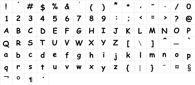 Attari_Salees Regular  glyph index