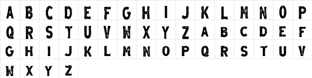 Menzanine Regular  glyph index