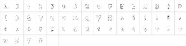 WinterIce Regular  glyph index