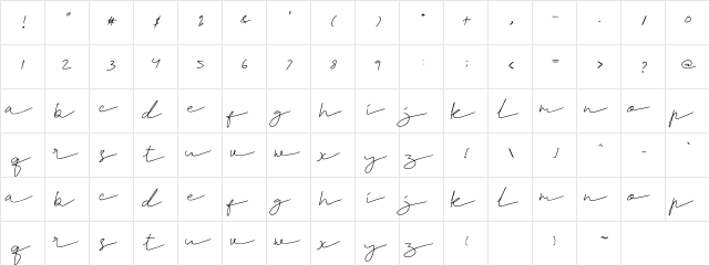 mbokmenawa italic  glyph index