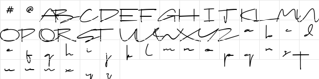 Drop Stay Regular  glyph index
