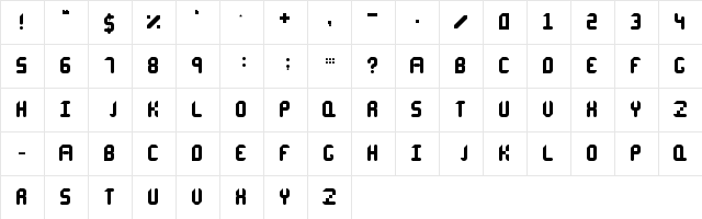 Vipansh 1.0 Regular  glyph index