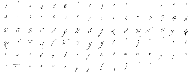 CK Maternal Regular  glyph index