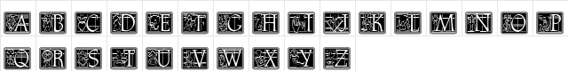 CgAthenaeumInitialNegative Medium  glyph index
