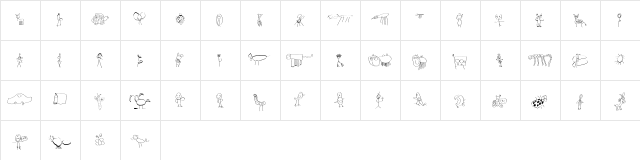 FFC Indo Regular  glyph index