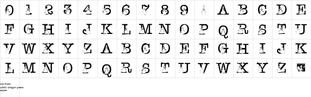 pf_snowman-snowflake Regular  glyph index